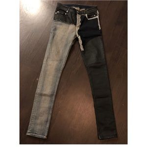 Rick Owens Tyrone Cut with patchwork